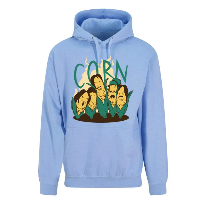 Farm Corn Vegetables Have A Corntastic Day Corn Enthusiasts Gift Unisex Surf Hoodie