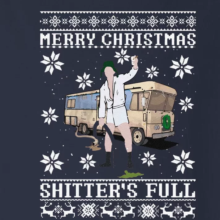 Funny Christmas Vacation Merry Christmas Shitters Full Christmas Ugly Toddler Long Sleeve Shirt