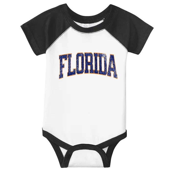 Florida City Vintage Infant Baby Jersey Bodysuit