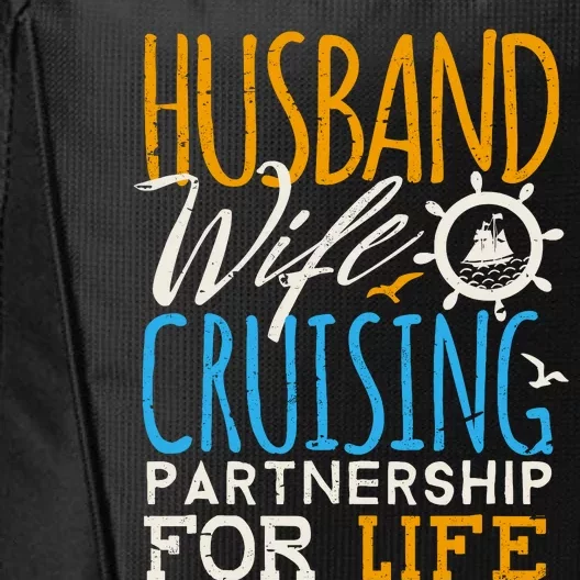 Family Cruise Vacation Husband Wife Cruising Couples City Backpack