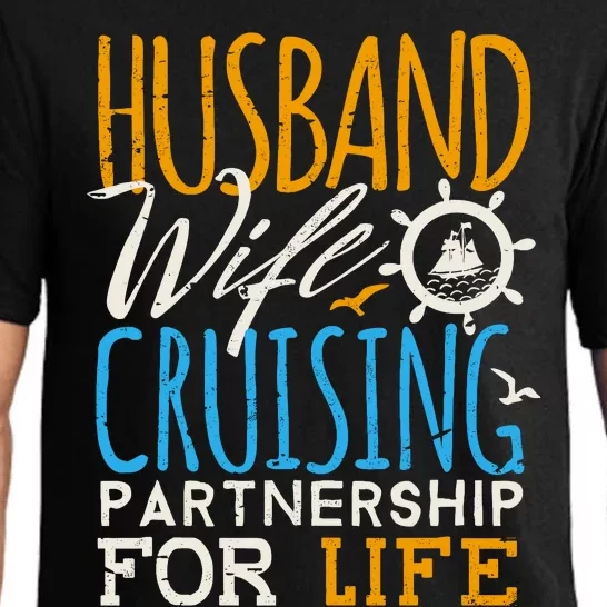 Family Cruise Vacation Husband Wife Cruising Couples Pajama Set