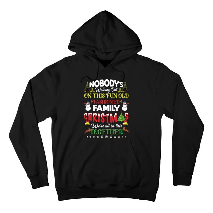 Family Christmas We Are All In This Together Merry Xmas Hoodie