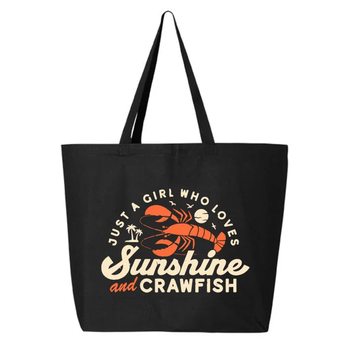 Funny Crawfish Wo Cajun Boil Girl Party Festival 25L Jumbo Tote