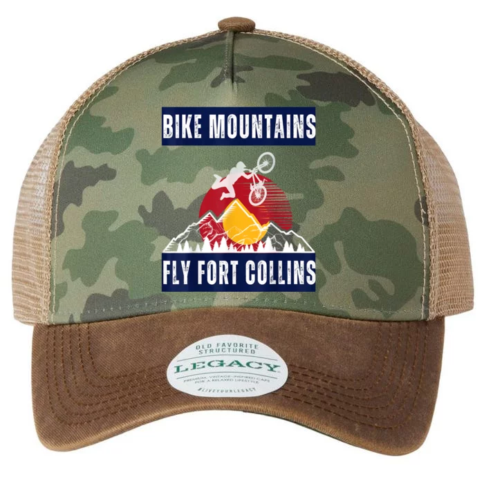 Fort Collins: Where Bikers And Mountain Meet Legacy Tie Dye Trucker Hat