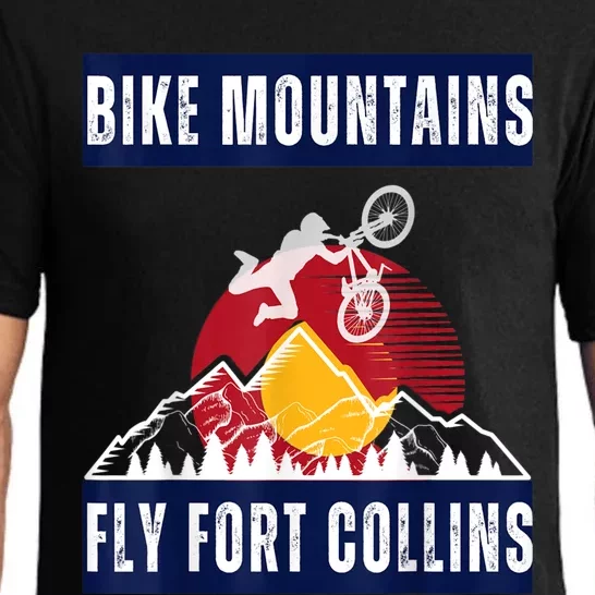 Fort Collins: Where Bikers And Mountain Meet Pajama Set