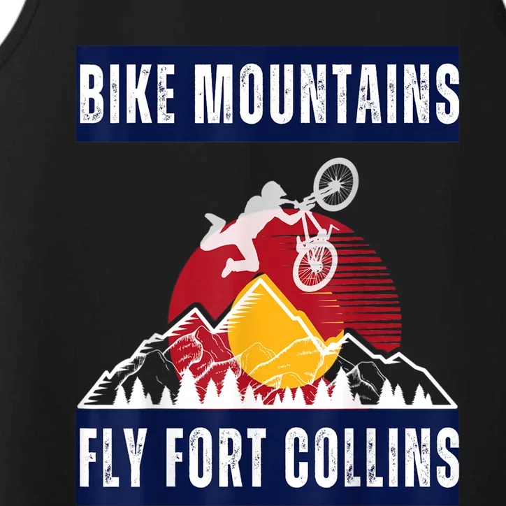 Fort Collins: Where Bikers And Mountain Meet Performance Tank