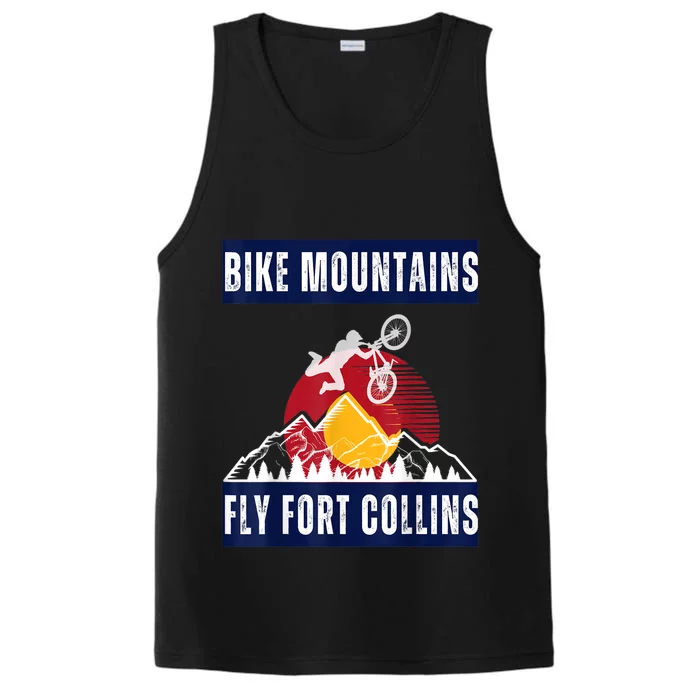 Fort Collins: Where Bikers And Mountain Meet Performance Tank