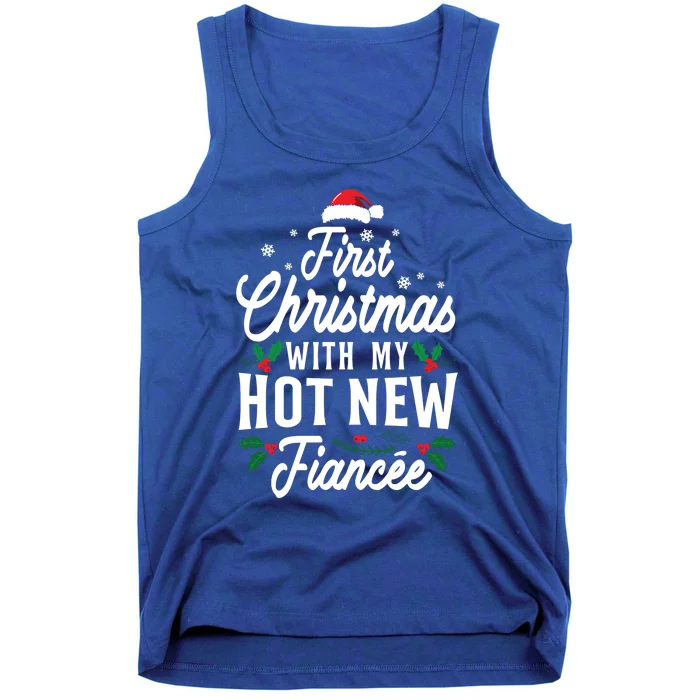 First Christmas With My Hot New Fiancee Gift Tank Top