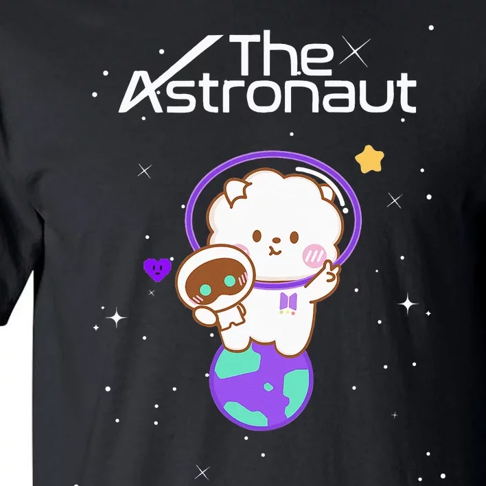 Funny Cute Wootteo Jin the Astronaut K-Pop Tall T-Shirt