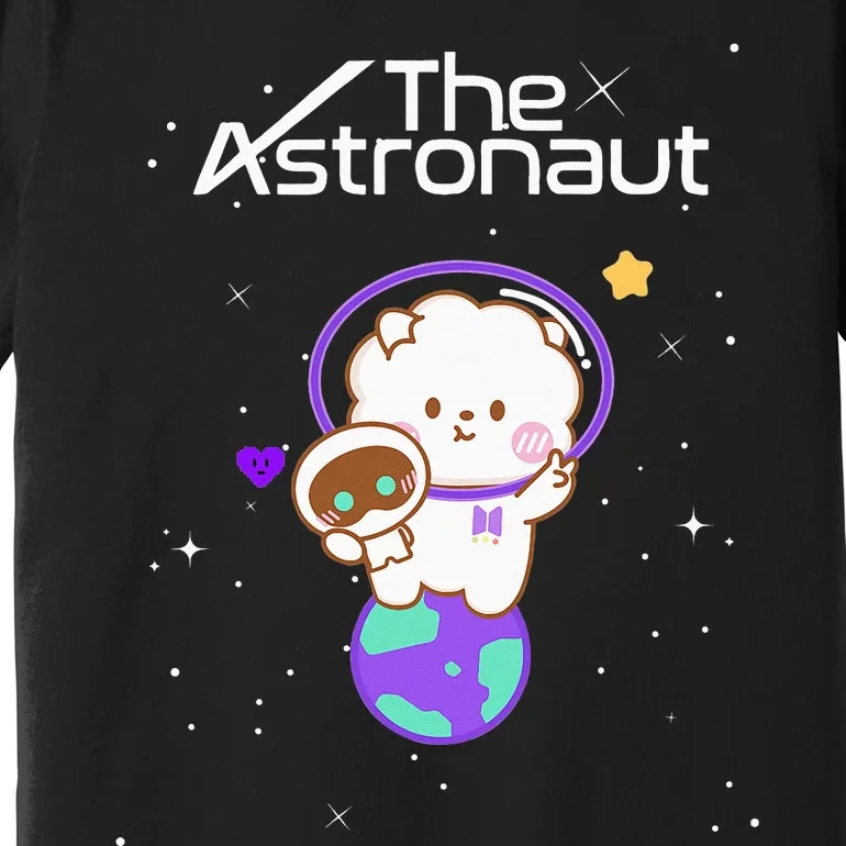 Funny Cute Wootteo Jin the Astronaut K-Pop Premium T-Shirt