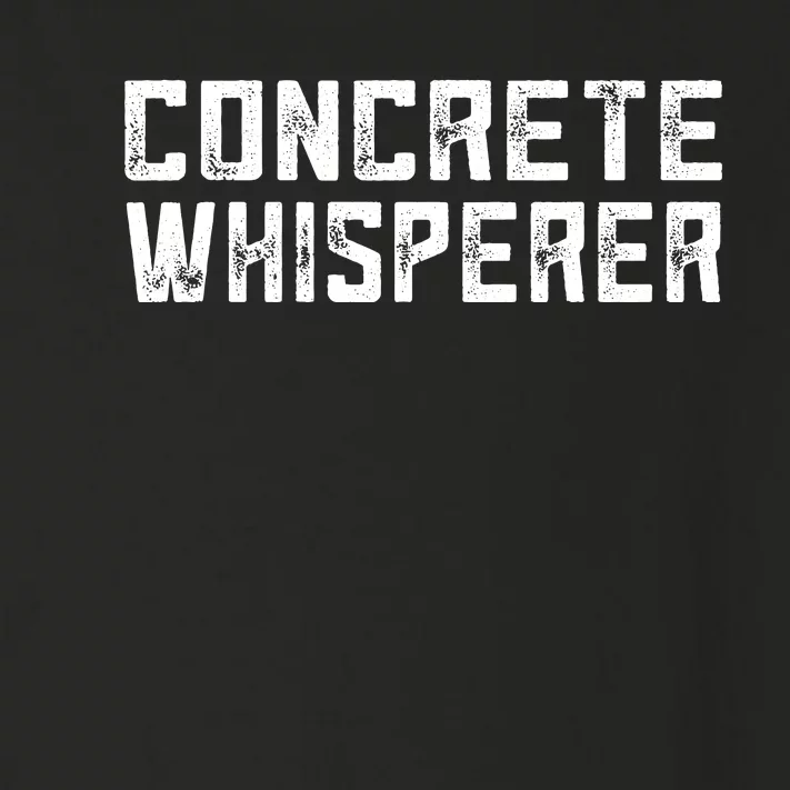 Funny Concrete Worker Construction Worker Gag Pun Toddler Long Sleeve Shirt