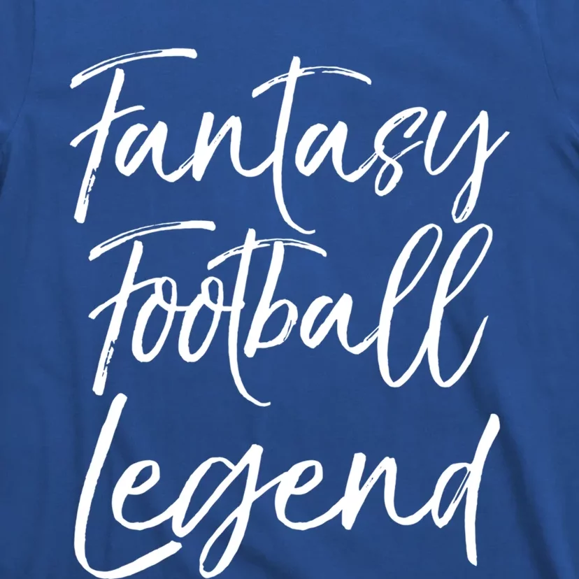 Fantasy Championship Winner Trophy Fantasy Football Legend Gift T-Shirt