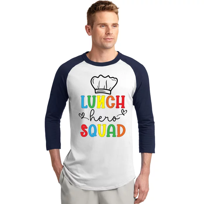 Funny Cafeteria Workers Cool Gift Baseball Sleeve Shirt