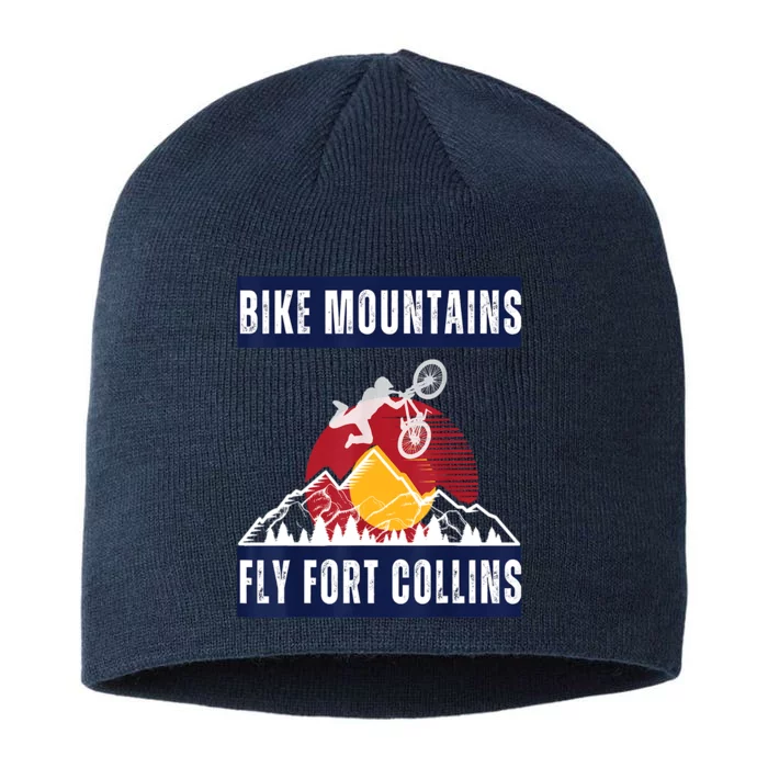 Fort Collins Where Bikers And Mountain Meet 8 1/2in Sustainable Knit Beanie