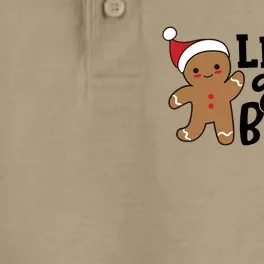 Funny Christmas Xmas Gingerbread Cookie Lets Get Baked Gift Dry Zone Grid Performance Polo