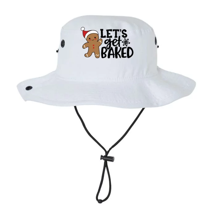 Funny Christmas Xmas Gingerbread Cookie Lets Get Baked Gift Legacy Cool Fit Booney Bucket Hat