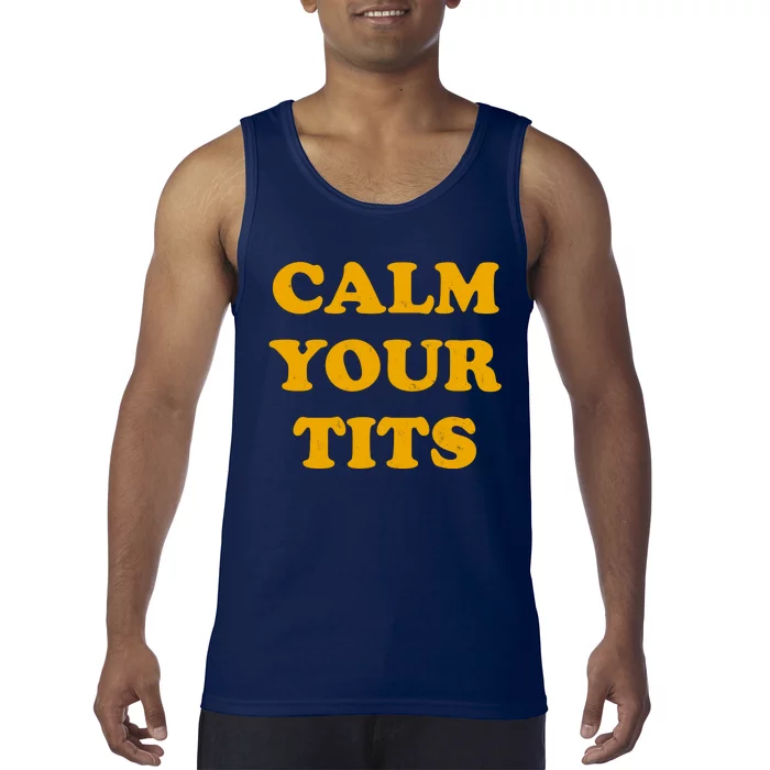 See my Side Boob Funny Sarcastic Tank Top