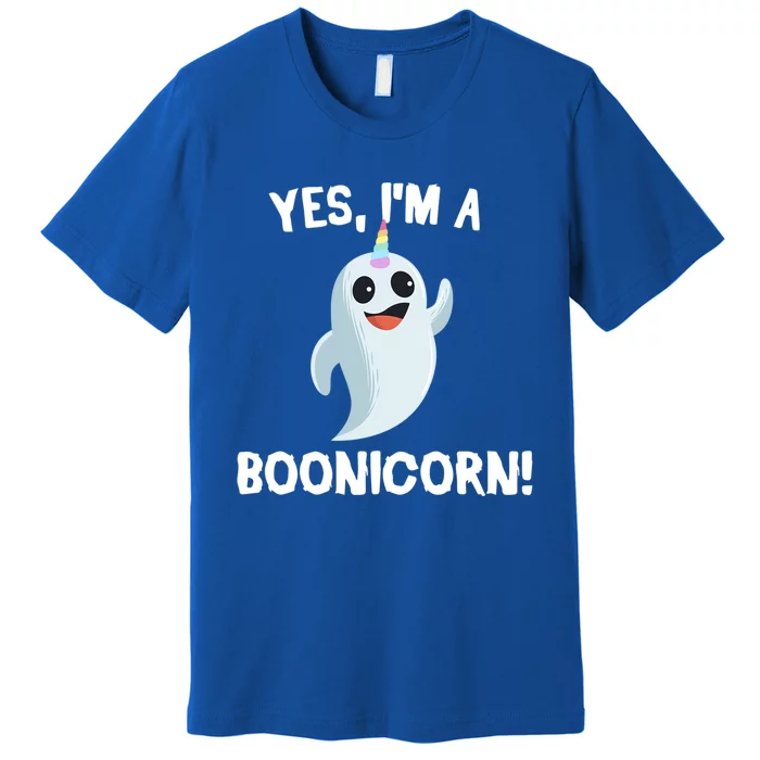 Funny Cute Yes Im A Boonicorn Funny Ghost Gift Premium T-Shirt