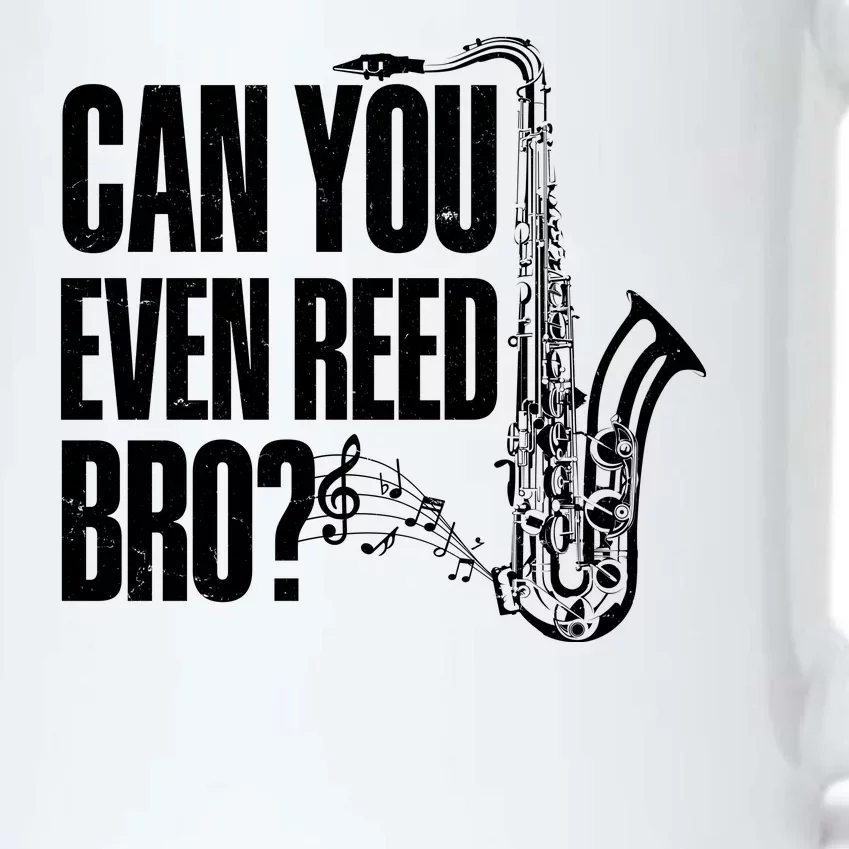 Funny Can You Even Reed Bro Saxophone Player Black Color Changing Mug