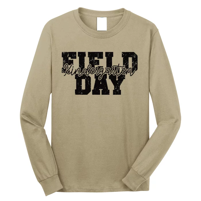 Field Day 2024 Kindergarten School Teacher Long Sleeve Shirt