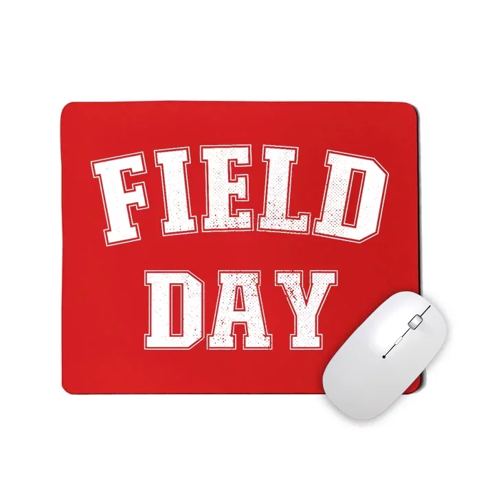 Field Day 2024 For School Teachers Family Team Orange Mousepad