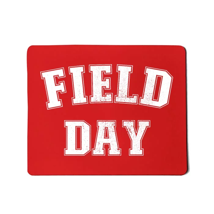 Field Day 2024 For School Teachers Family Team Orange Mousepad