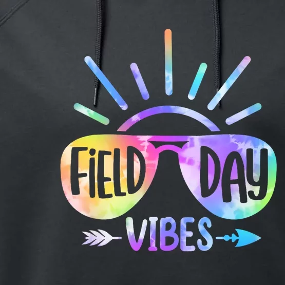 Field Day 2024 Field Day Vibes For Teacher Performance Fleece Hoodie