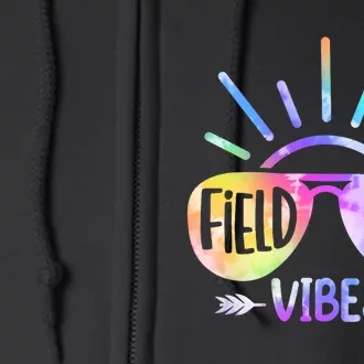 Field Day 2024 Field Day Vibes For Teacher Full Zip Hoodie