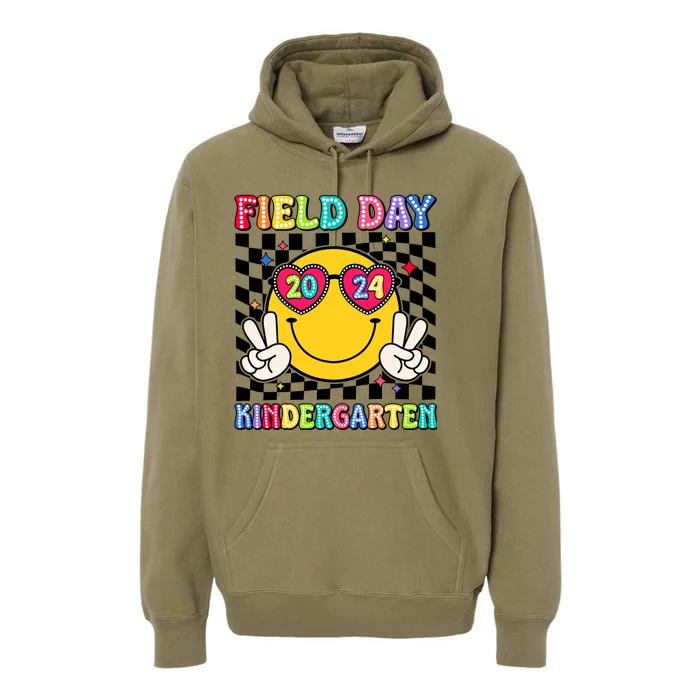 Field Day 2024 Kindergarten Fun Day Sunglasses Field Trip Premium Hoodie