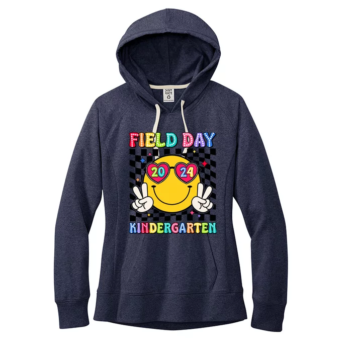 Field Day 2024 Kindergarten Fun Day Sunglasses Field Trip Women's Fleece Hoodie