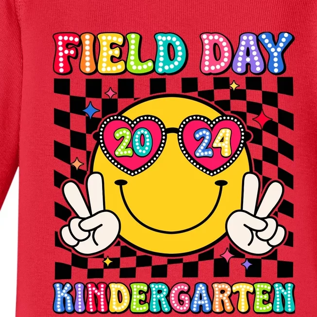 Field Day 2024 Kindergarten Fun Day Sunglasses Field Trip Baby Long Sleeve Bodysuit