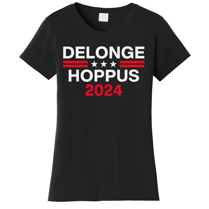 Funny Delongehoppus 2024 For President Women's T-Shirt