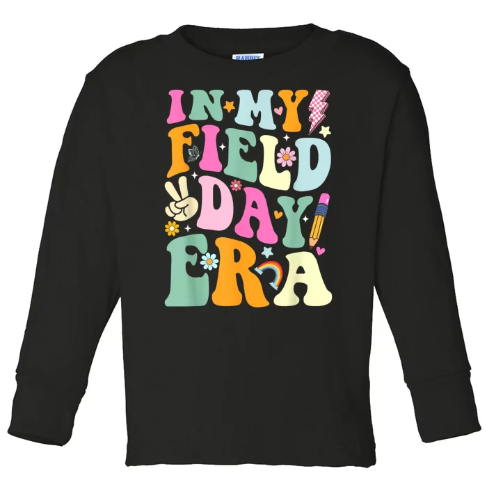 Field Day 2024 In My Field Day Era Teacher Field Day Toddler Long Sleeve Shirt