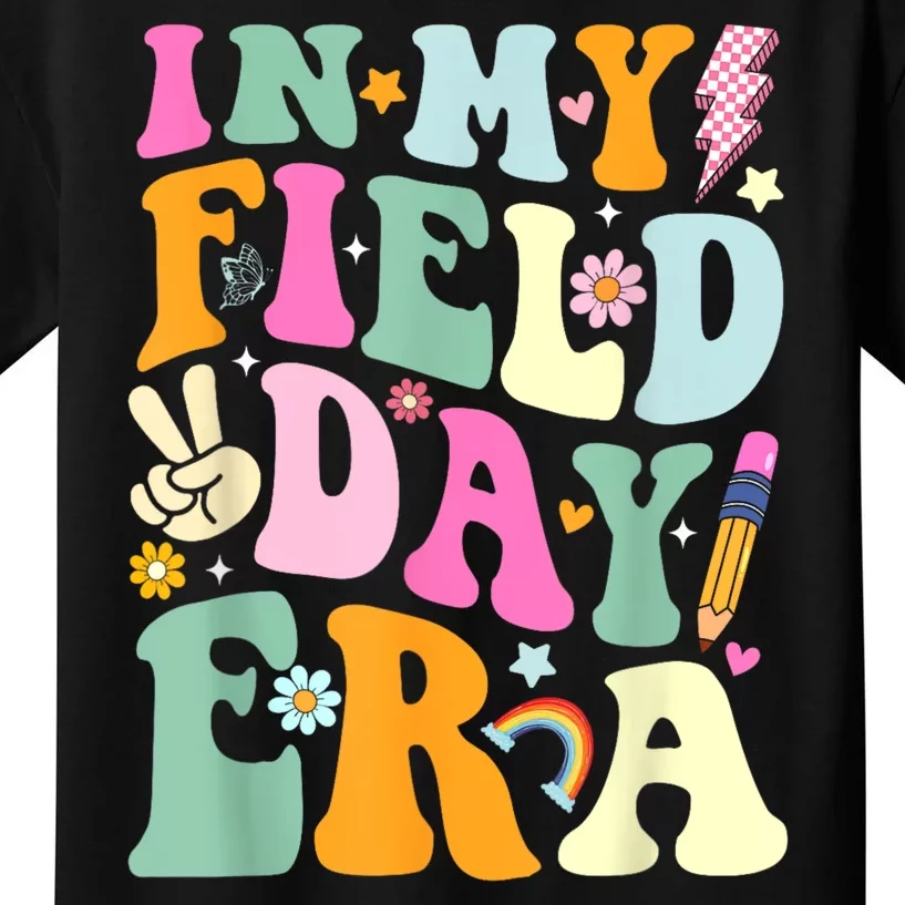 Field Day 2024 In My Field Day Era Teacher Field Day Kids T-Shirt