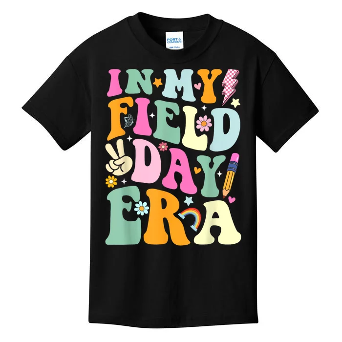 Field Day 2024 In My Field Day Era Teacher Field Day Kids T-Shirt