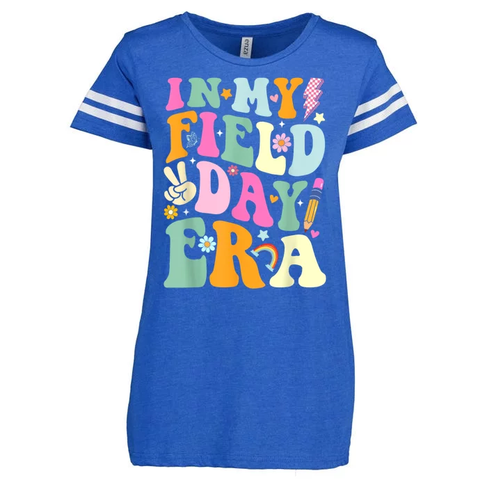 Field Day 2024 In My Field Day Era Teacher Field Day Enza Ladies Jersey Football T-Shirt