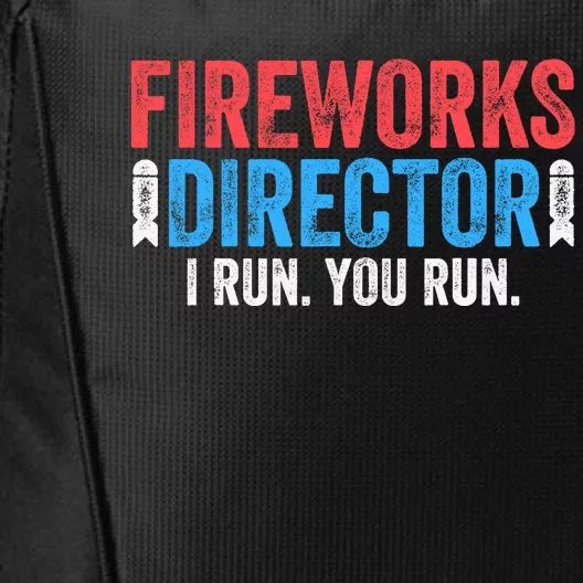 Fireworks Director 4th of July City Backpack