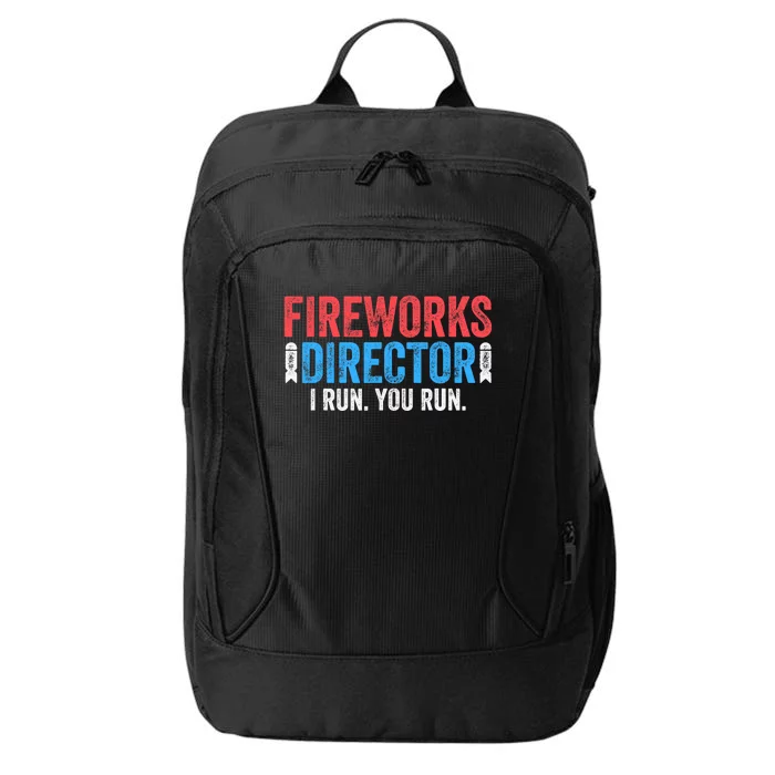 Fireworks Director 4th of July City Backpack