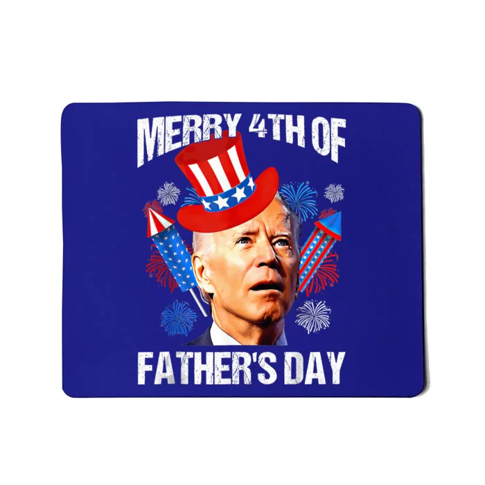 Fathers Day 4th Of July Funny Joe Biden Memorial Day 2023 Gift Mousepad