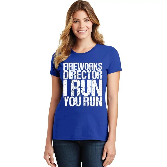 Fireworks Director 4th July Gift Funny Gift Women's T-Shirt