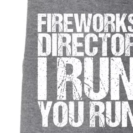 Fireworks Director 4th July Gift Funny Gift Doggie 3-End Fleece Hoodie