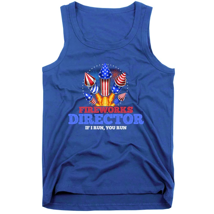 Fireworks Director 4th Of July Pyrotechnician Gift Tank Top