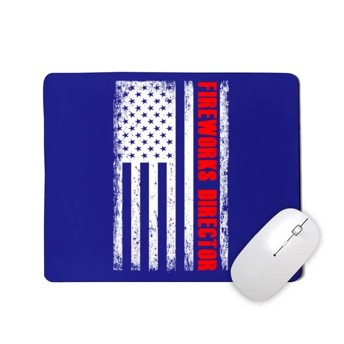 Fireworks Director 4th Of July Fan Fireworks Gift Mousepad