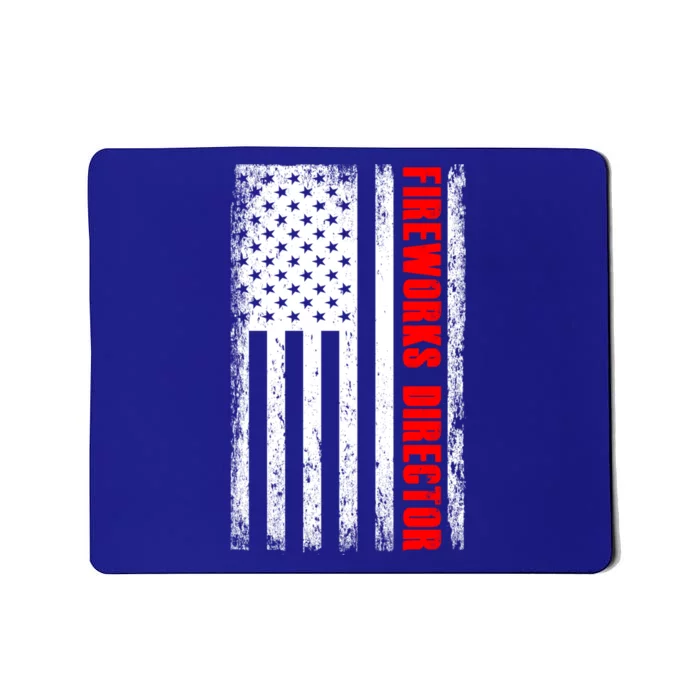 Fireworks Director 4th Of July Fan Fireworks Gift Mousepad