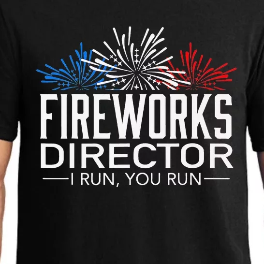 FIREWORKS DIRECTOR 4th of July Celebration Gift Pajama Set