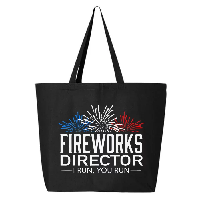 FIREWORKS DIRECTOR 4th of July Celebration Gift 25L Jumbo Tote