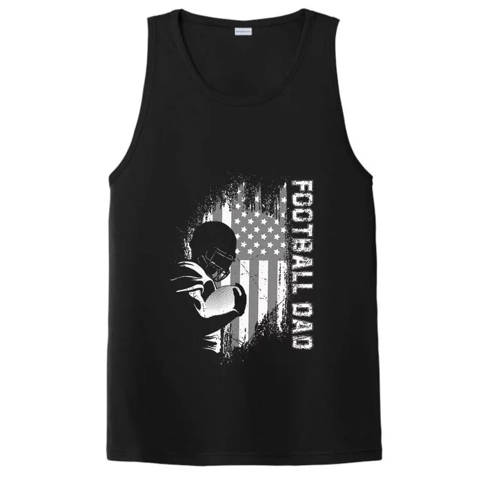 Football Dad American Football Performance Tank