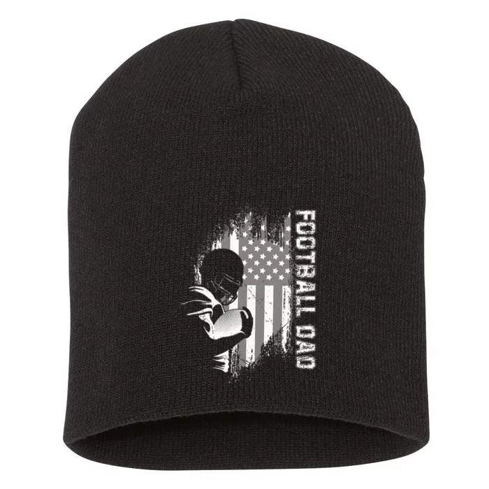 Football Dad American Football Short Acrylic Beanie