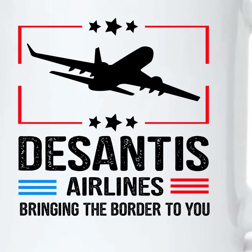 Funny Desantis Airlines Black Color Changing Mug