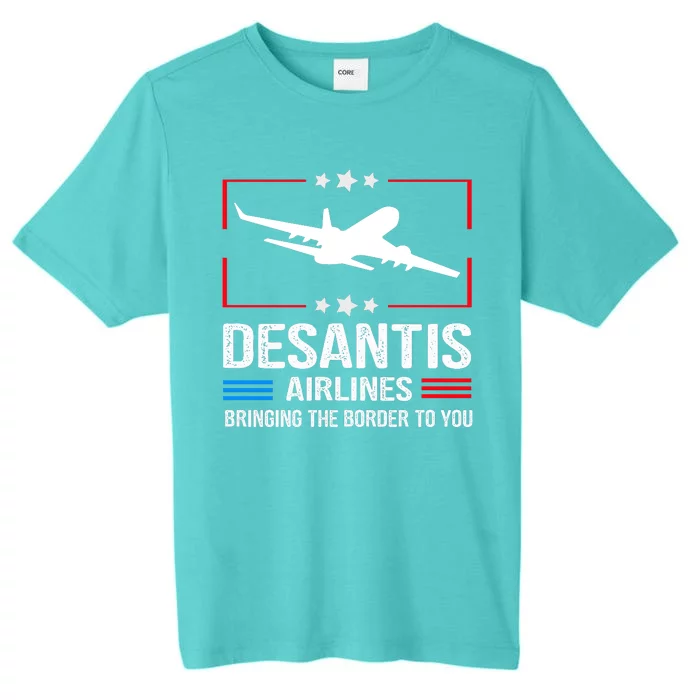 Funny Desantis Airlines ChromaSoft Performance T-Shirt